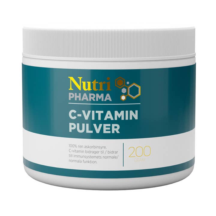 Nutri Pharma - Wholesale Powdered Health Drink - NutriPharma Vitamin C Powder 200 g0