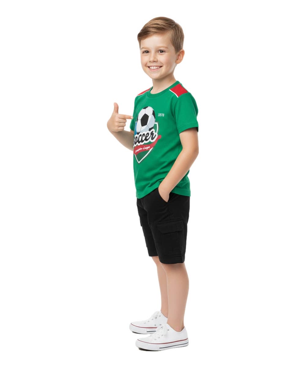 Unik – wholesale Top & short set – Kids – Soccer Short Set 10-144
