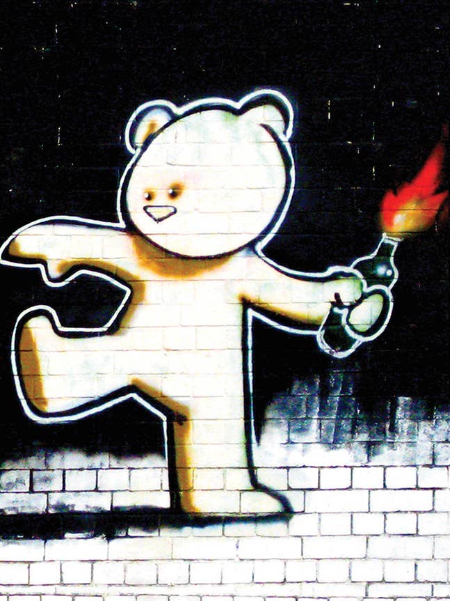 Firebomb Teddy 11x17 Bag and Boarded Poster for wholesale by Pyramid America