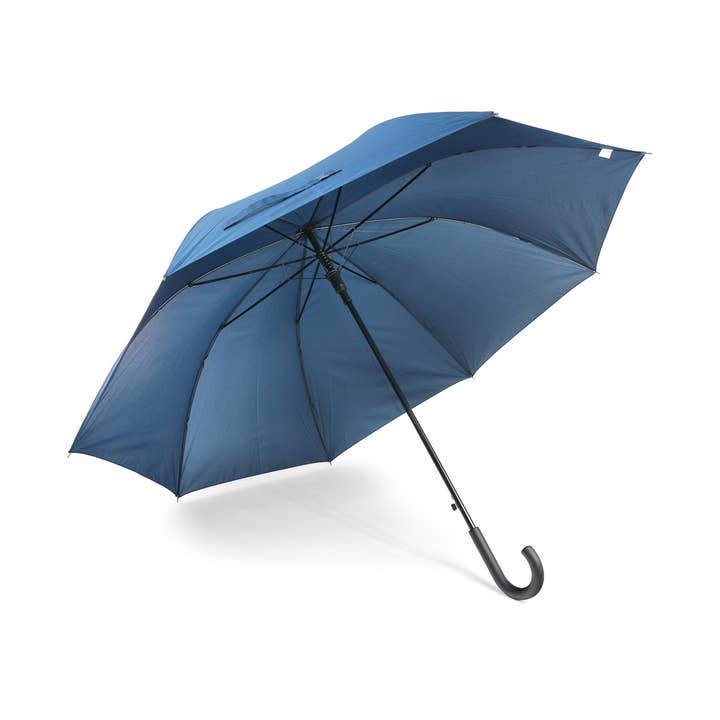 Cuatrogotas - Wholesale Umbrella - Men's - Plain Golf Umbrella with Curved Handle. Ref-650061