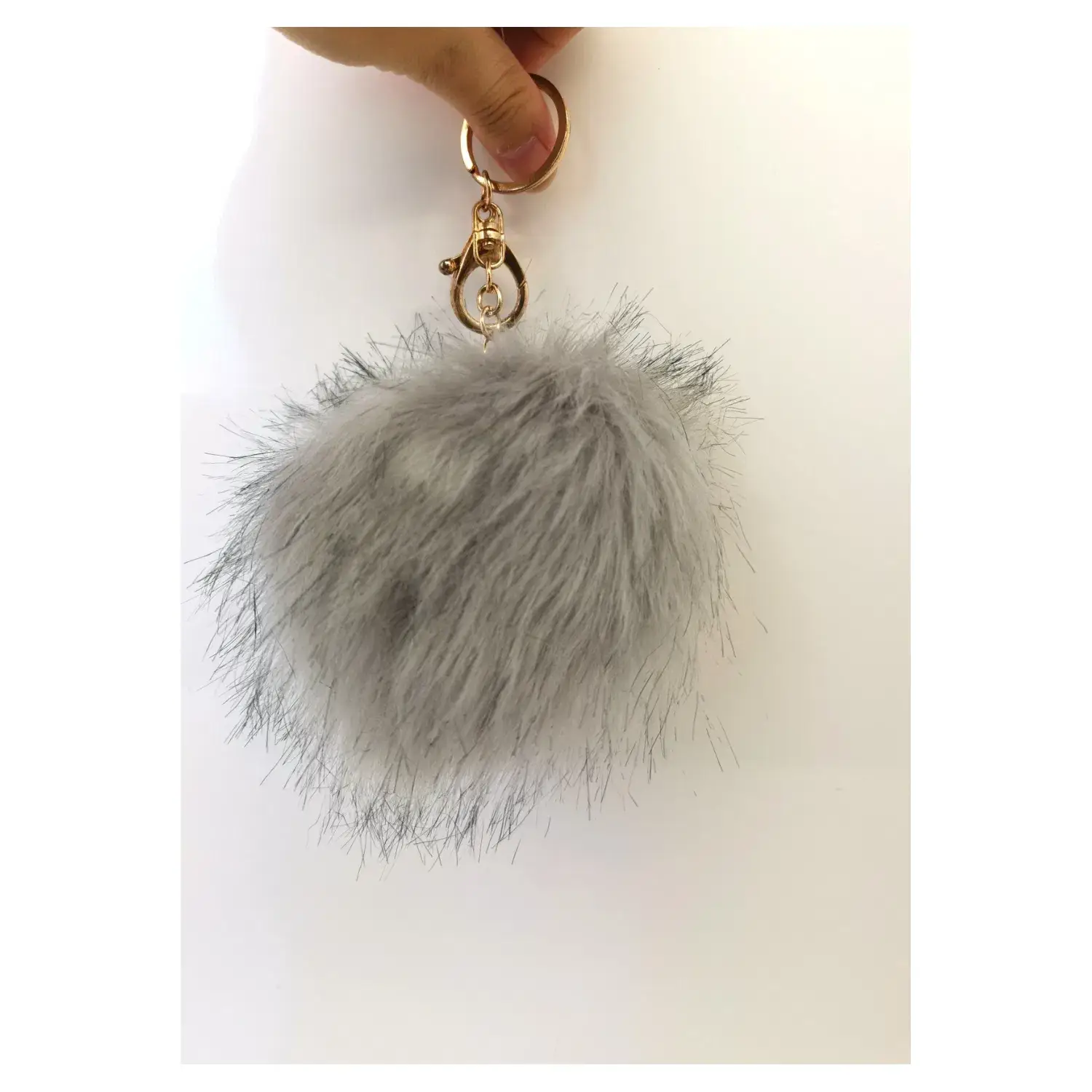 Superbia – wholesale Keychain – Women's – Fluffy Pom Pom Key Ring / Bag Charm 6