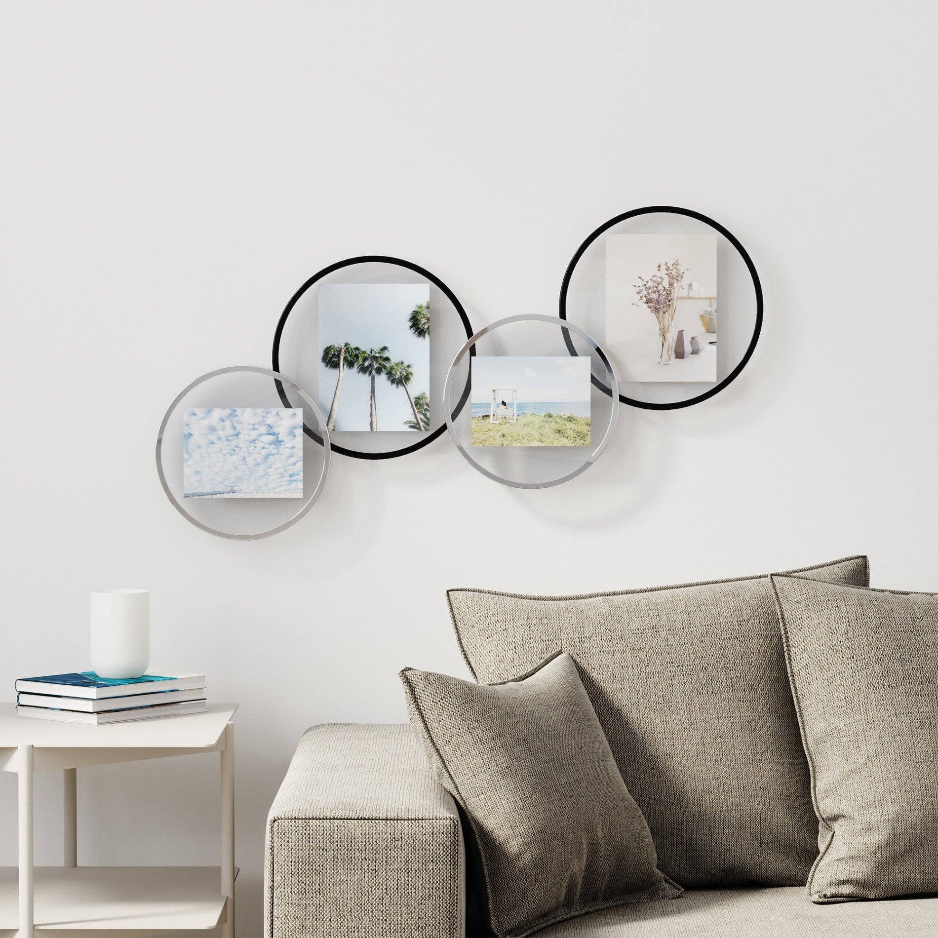 Black Infinity Floating Picture Frame for wholesale on Faire12