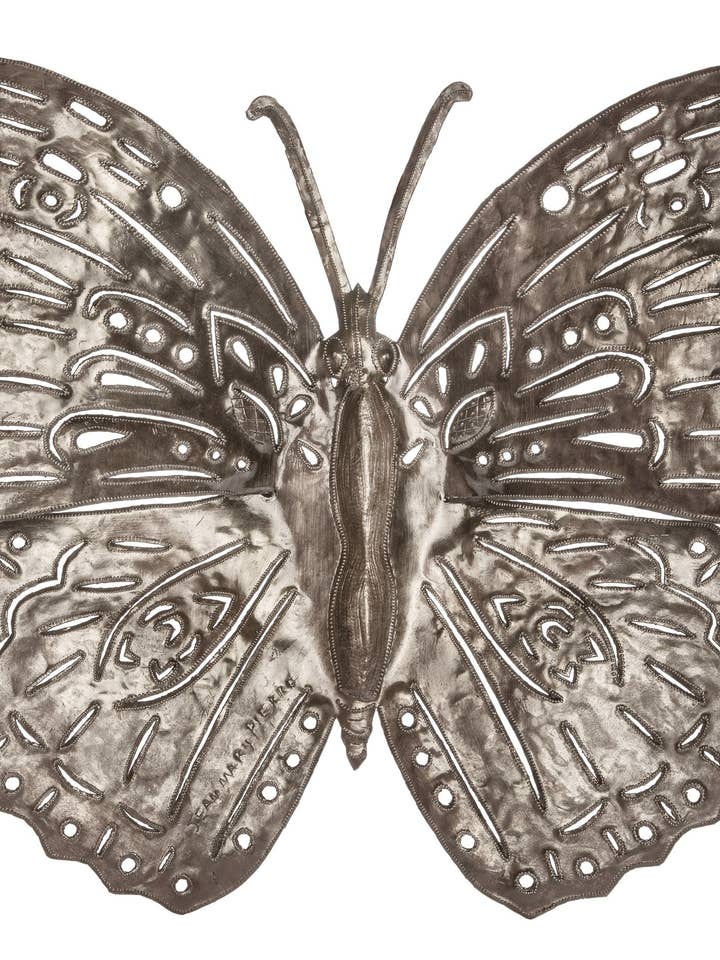 Stor skulpturelle sommerfugl 3D for engroshandel hos Beyond Borders