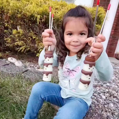 The S'mores Company - Wholesale Roasting Stick - S'mores Marshmallow Roasting Sticks - Glow in the Dark -Case7