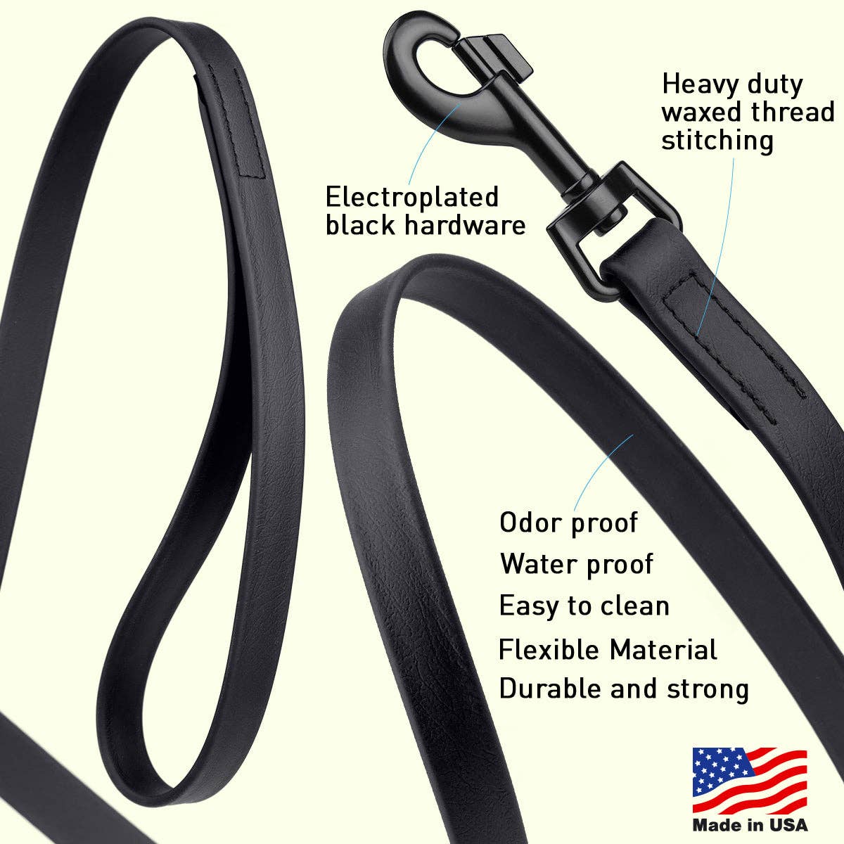Dogline – wholesale Pet leash – Dog – Biothane Waterproof Leash18
