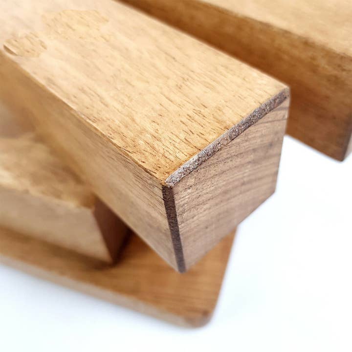 Hand Carved Children's Table Wooden Shaun the Sheep Theme. for wholesale by funyards