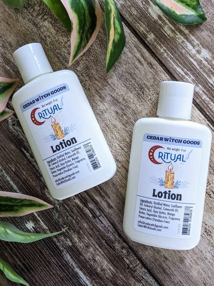 Ritual Lotion | Sandalwood Jasmine Body Lotion for wholesale by Cedar Witch Goods