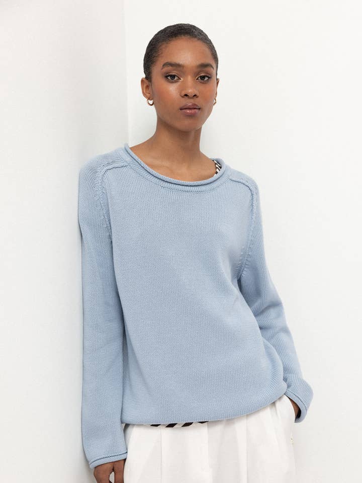 Maglione a Maglia Semplice (437532-44) per la vendita all'ingrosso da parte di Lanidor