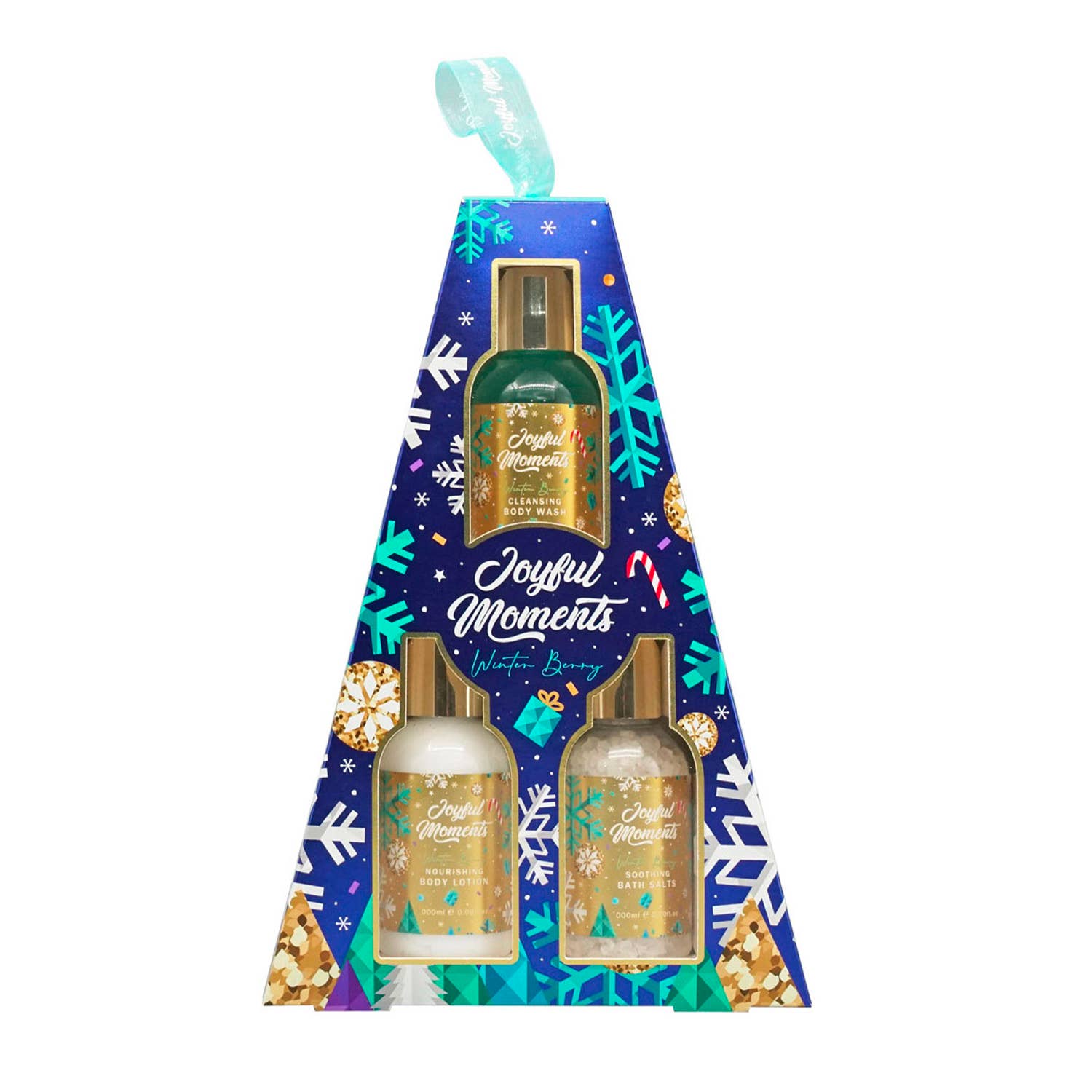 UBM - Vendita all'ingrosso Set bagno e corpo - Joyful Moments - Triangolo da bagno0