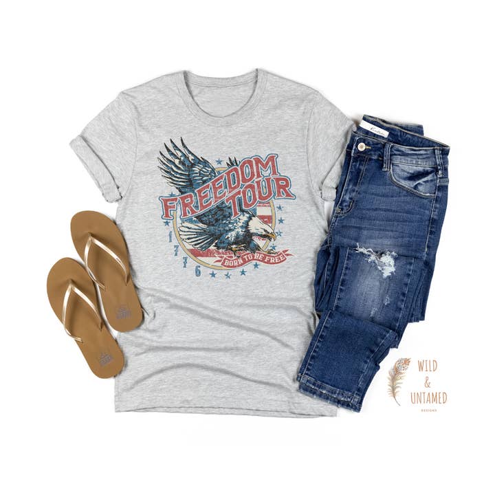 Freedom Tour-shirt voor wholesale door Wild & Untamed Designs
