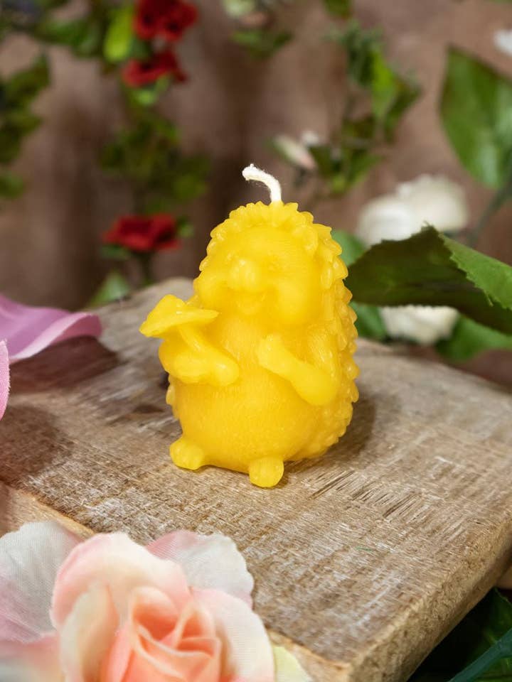 Whimsical Hedgehog for wholesale by Beelite Candles