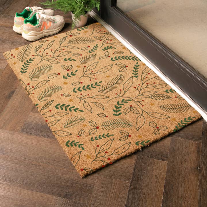 Colour Winter Foliage Coir Doormat (90 x 60cm) for wholesale by Artsy Mats