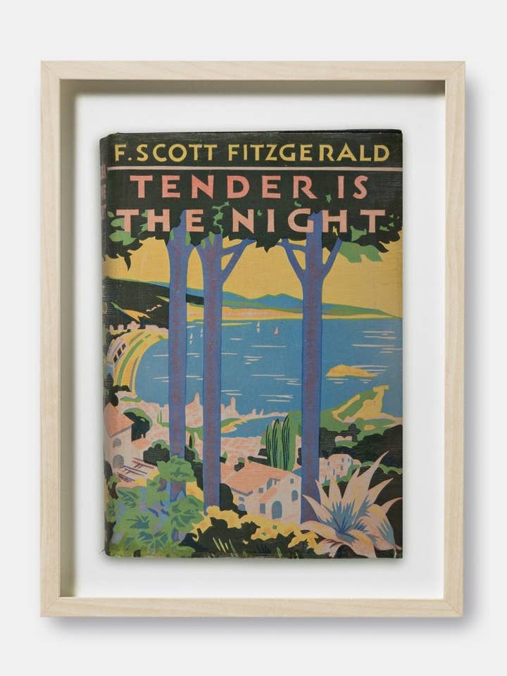 A Suave é a Noite por F. Scott Fitzgerald Impressão de Capa de Livro por atacado de The Curious Desk