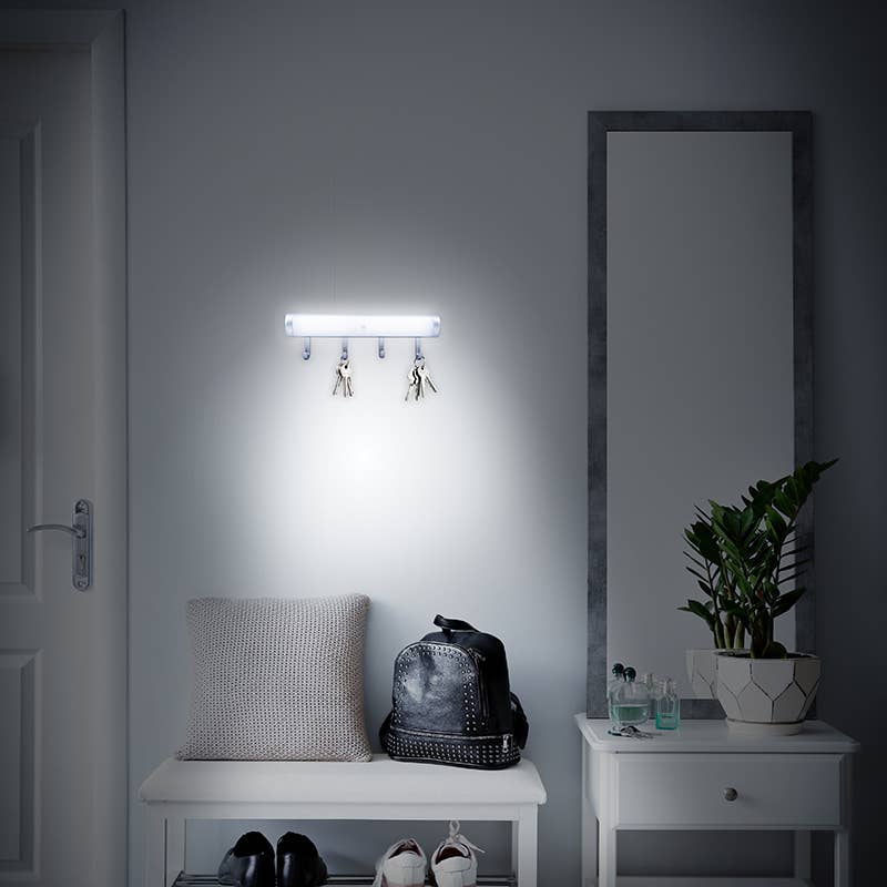 Flipo Group, Ltd. – Gancho de parede por atacado – Genesis - Porta-chaves iluminado LED ativado por movimento7