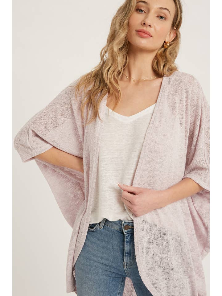 Bluivy - Wholesale Cardigan - Women's - LIGHTWEIGHT DOLMAN CARDIGAN