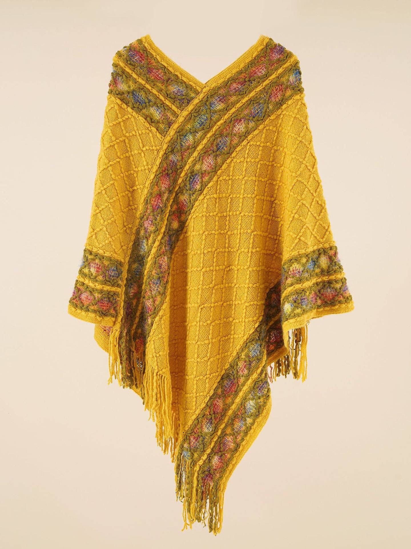 Tourtiwi – Großhandel Schultertuch – Damen – Ethno-Stil Damen Fransen Schal3