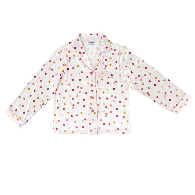 Bella Sleep + Spa - Wholesale Sleepwear Set - Women's - Full Length PJ Set - Confetti2