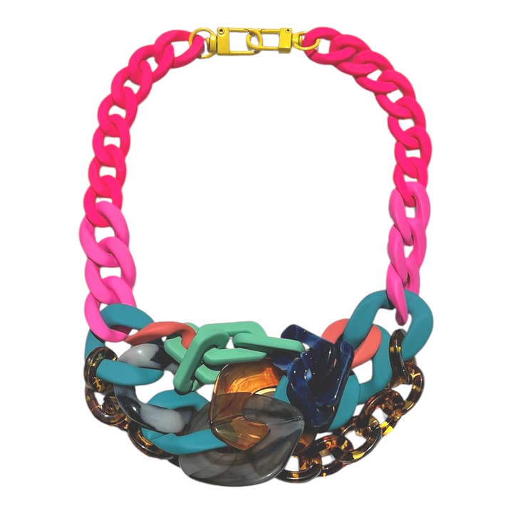 MPR X IMAGINARIUM: Field Collapse Necklace for wholesale by Meghan Patrice Riley