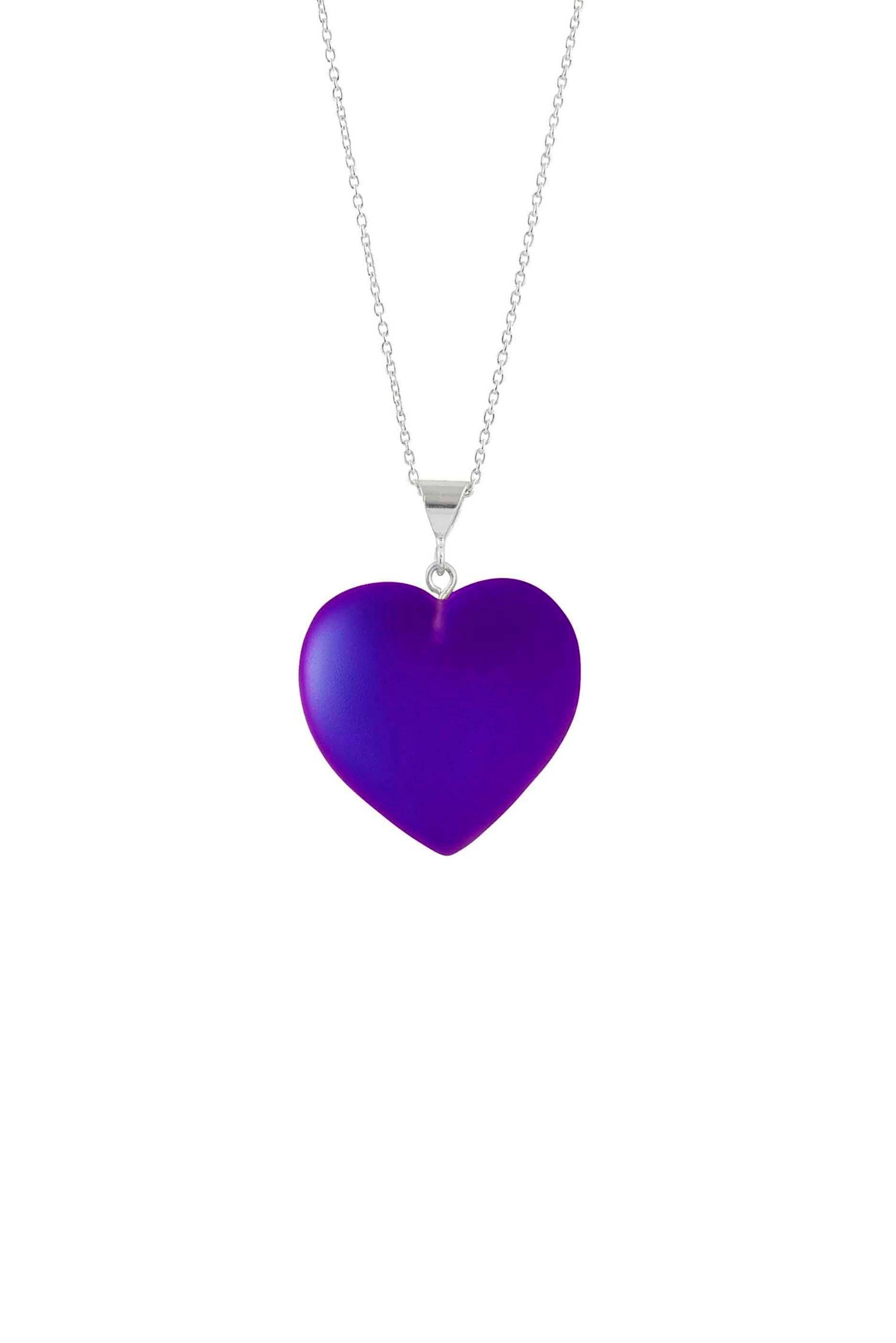 LeightWorks - Aurora Crystal Jewelry - Wholesale Pendant/Charm Necklace - Large Heart Pendant1