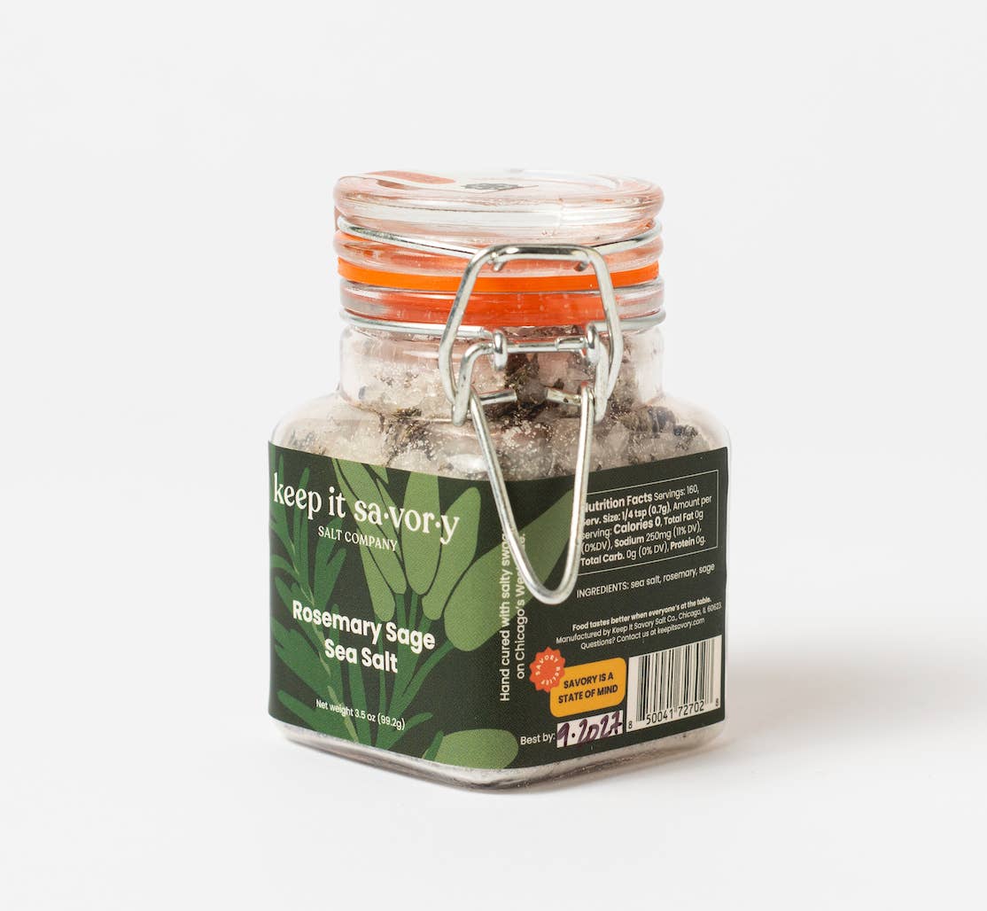Keep It Savory Salt Co - Wholesale Salt - Rosemary Sage Sea Salt