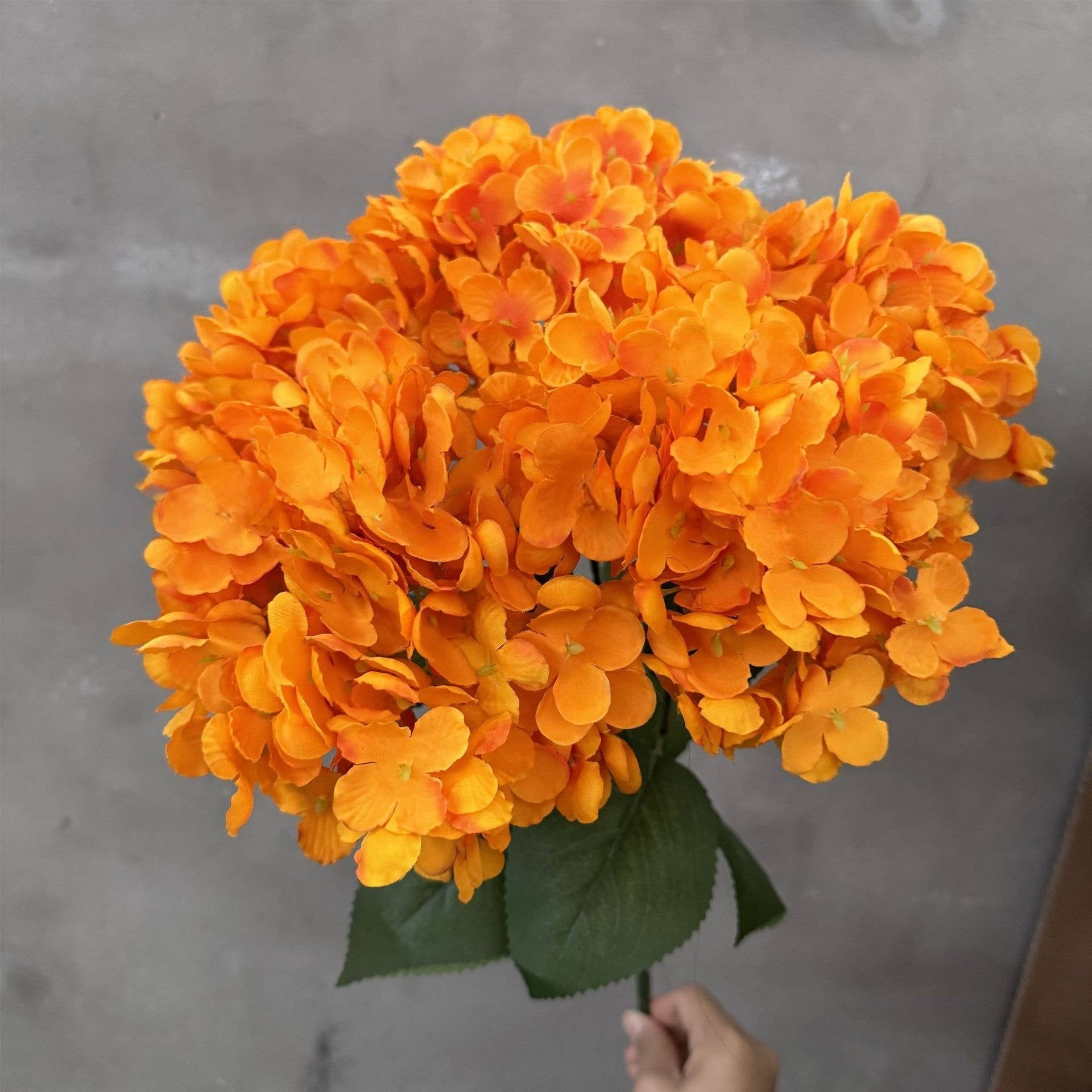 ACNITE(We cover U.S. import duties) – wholesale Konstgjorda blommor – Orange blommor för bröllopsarrangemang och höstdekoration7