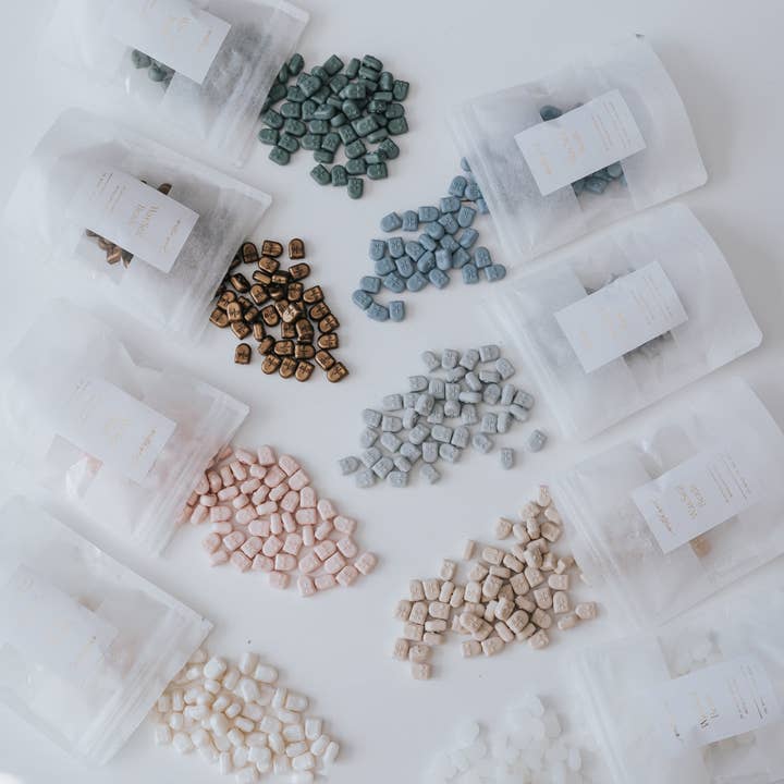 Written Word Calligraphy - Wholesale DIY Craft Kit - Holiday Collection Mini Wax Seal Starter Kit6