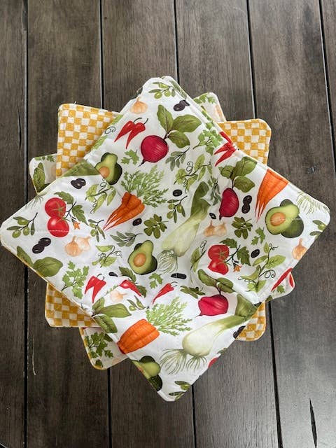 All Things Redefined - Wholesale Oven mitt/pot holder - Bowl Cozy - Microwave Safe! Fruits & Veggies11