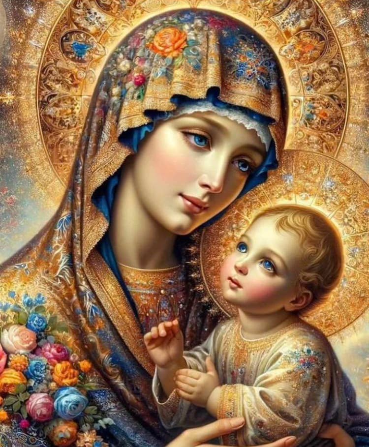 Costa Articoli Religiosi - Vendita all'ingrosso Decorazione da parete - Bambini e neonati - Quadro su tela cm. 30x40 (11,8x15,7 pollici) soggetti vari21