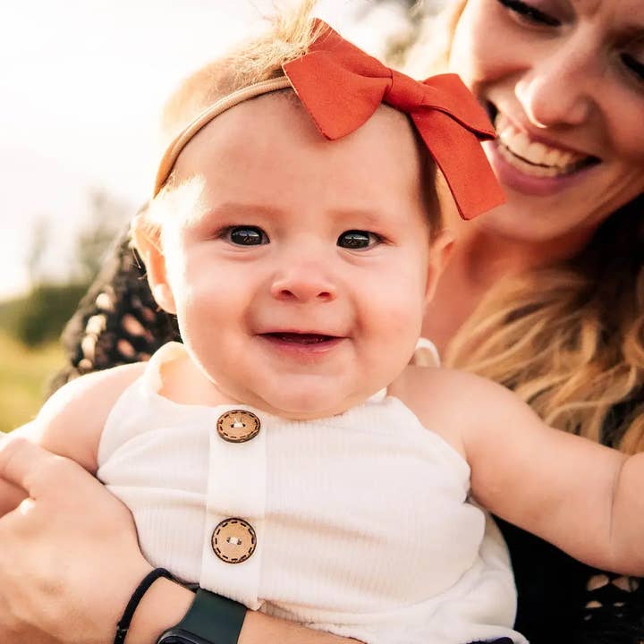 Little Sunshines Bow & Co - Wholesale Hair Bow - Kids - Plaid Pumpkins Fall Pinwheel Hair Bow 1