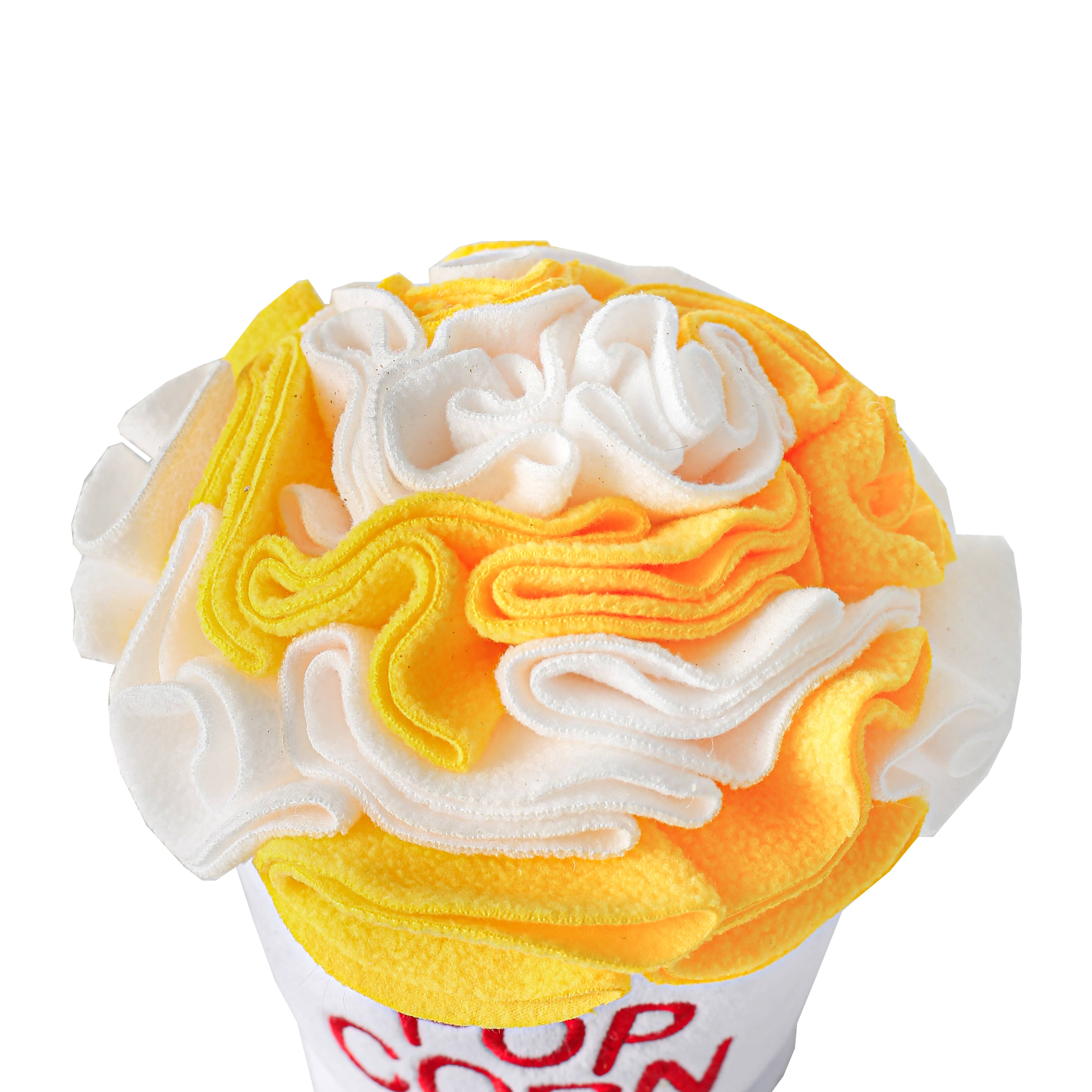 LUFTPETS - Wholesale Pet Plush Toy - Dog - Crinkly Popcorn Snuffle Toy – Treat Puzzle for Dogs & Cats21