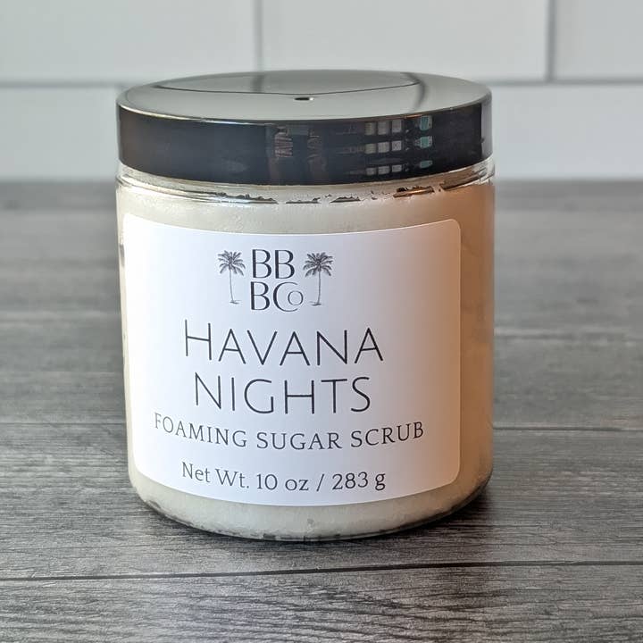 Beachy Bubbles Bath Co - Wholesale Body Scrub/Exfoliant - Men's - Havana Nights Men's Body Scrub0