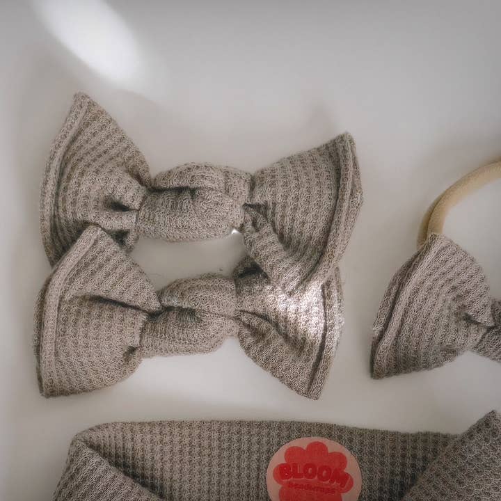 Fungo Mini Waffle BloomCLIPS o Fascia in Nylon per la vendita all'ingrosso da parte di Bloom Headwraps