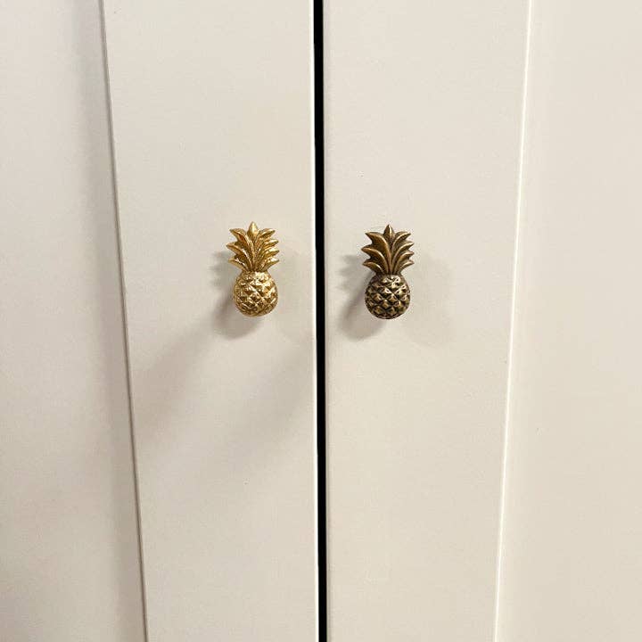 Ocean Luxe - Wholesale Knob/Pull - Pineapple Brass Knob1