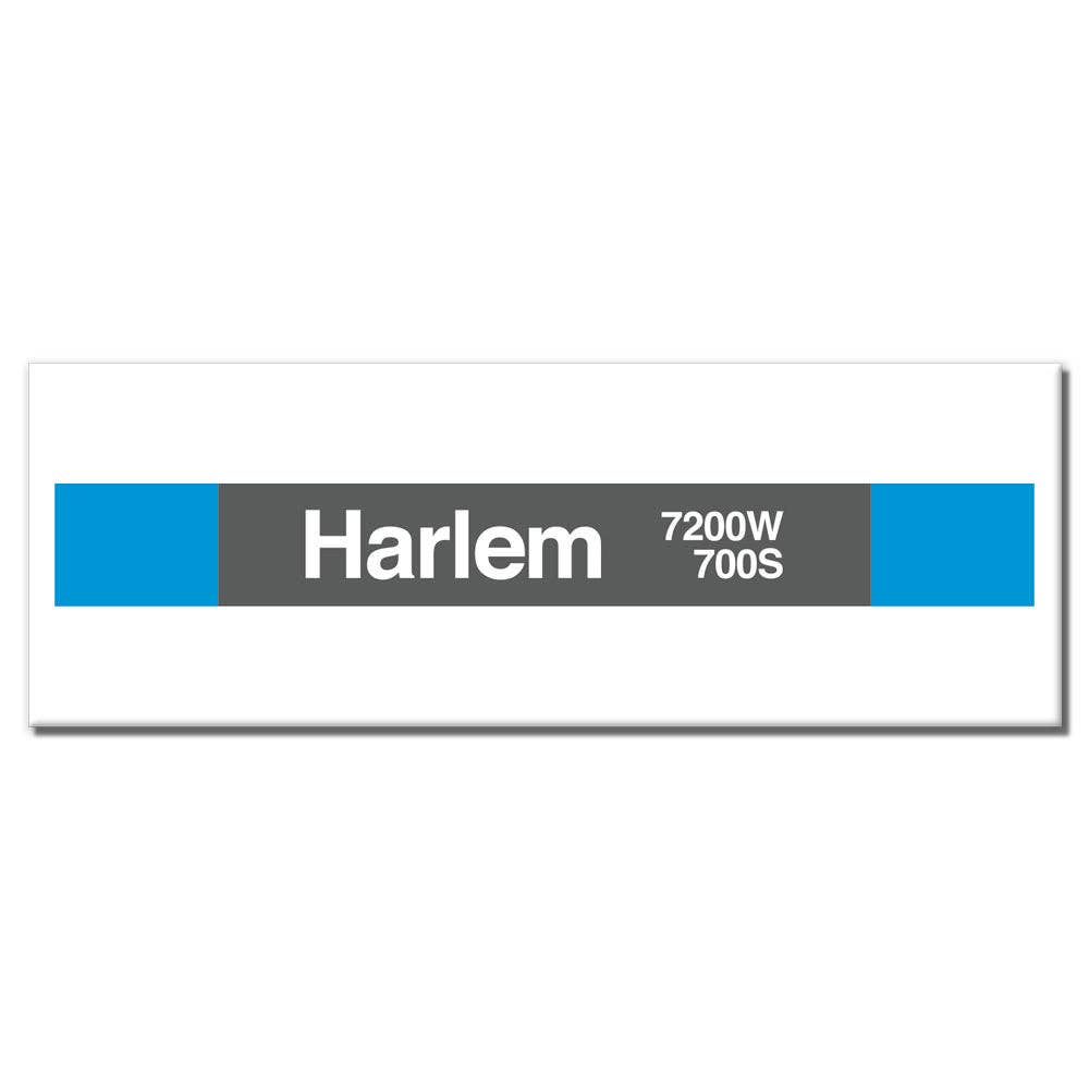 CTAGifts - Wholesale Magnet - Harlem (Blue 7200W 700S) Magnet0