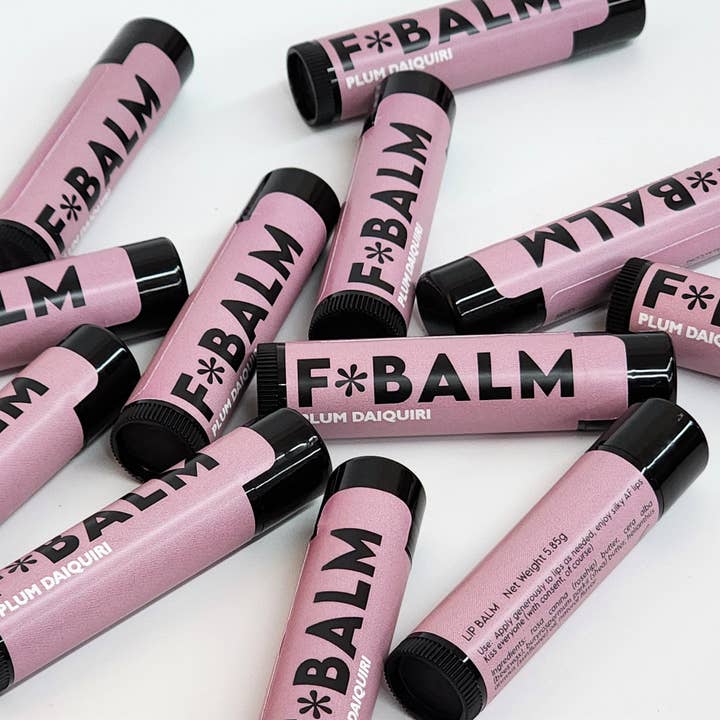 COCKTAIL Plum Daiquiri Lip Balm for wholesale by Charleston & Harlow Candle Co.