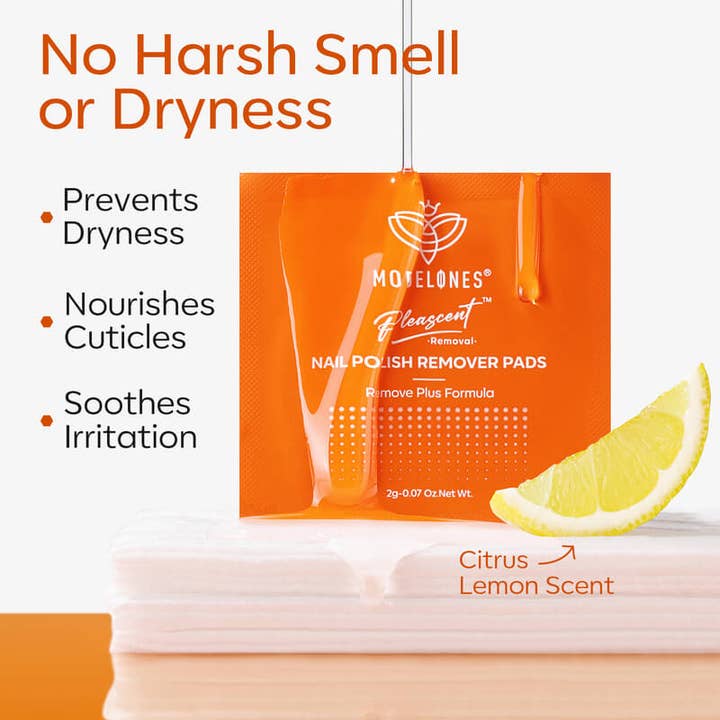 Modelones – wholesale Nail polish remover – Acetone-Free Nail Polish Remover Pads