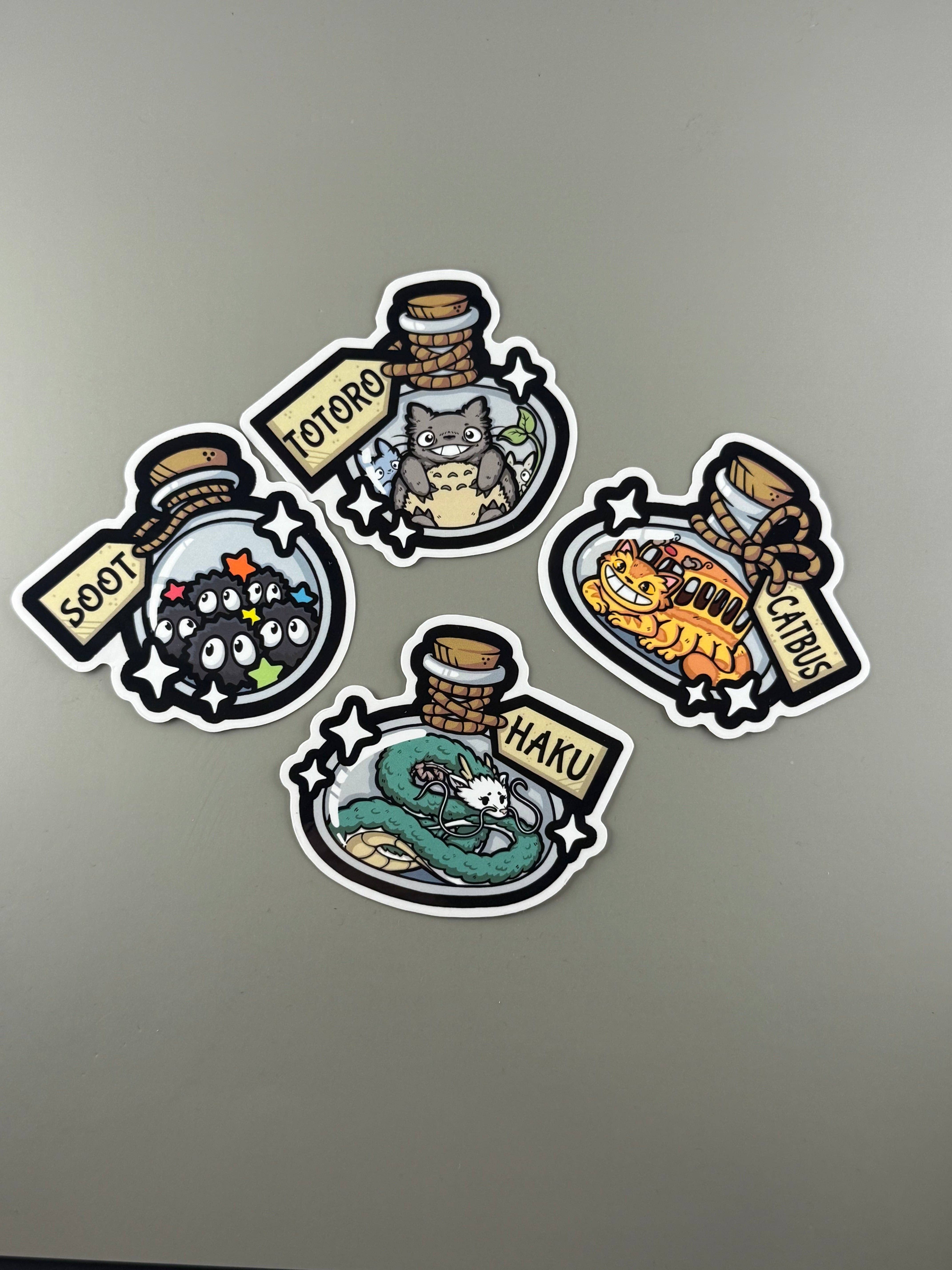 GoopyGoblins - Wholesale Sticker - Ghibli Potions Vinyl Sticker4