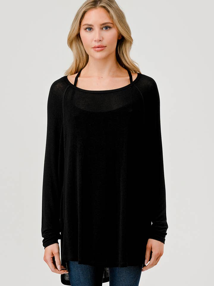 HACCI RAGLAN-TOP MET LANGE MOUWEN VOOR BABY'S voor wholesale door Hashttag