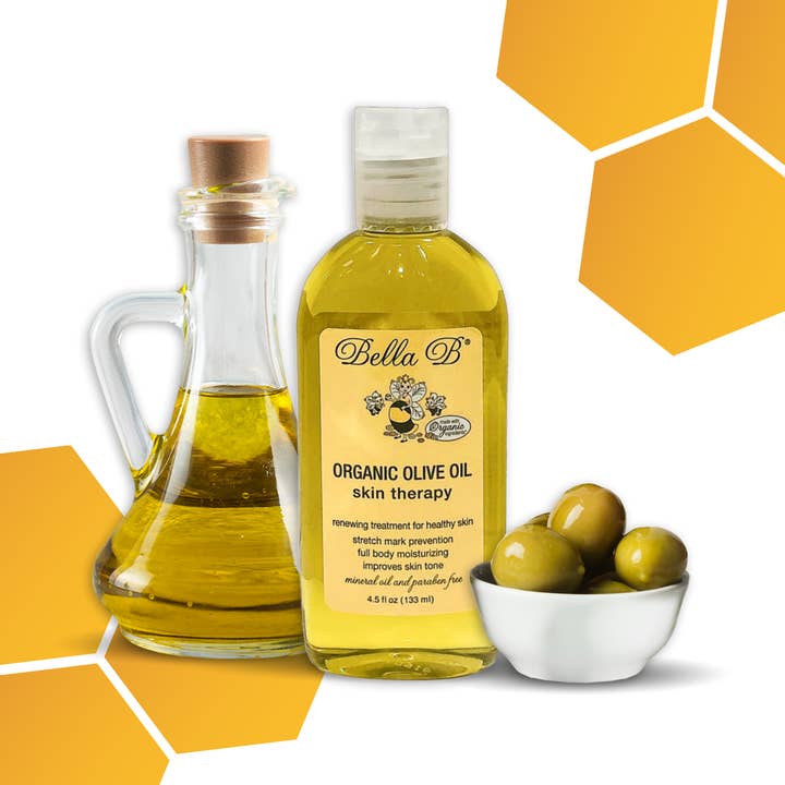 Bella B – wholesale Magolja/-smör - Mamma – Ekologisk olivolja hud terapi, 4,5 oz flaska