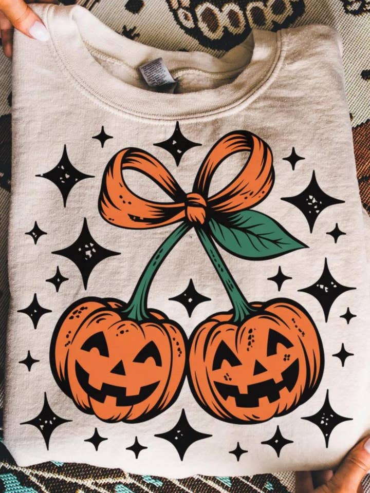 Sudadera Vintage de Calabaza para venta al por mayor de Modern Misfit Boutique
