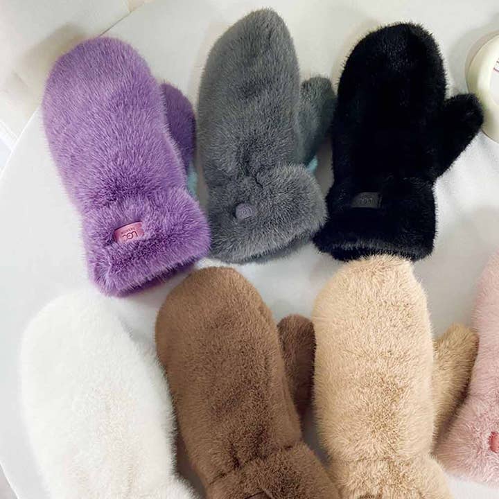 Simple Winter Thick Fuzzy Plush Thermal Gloves DP25G712 and other Purchase Wholesale warm gloves that are not. Free Returns & Net 60 Terms on Faire trending on Faire.