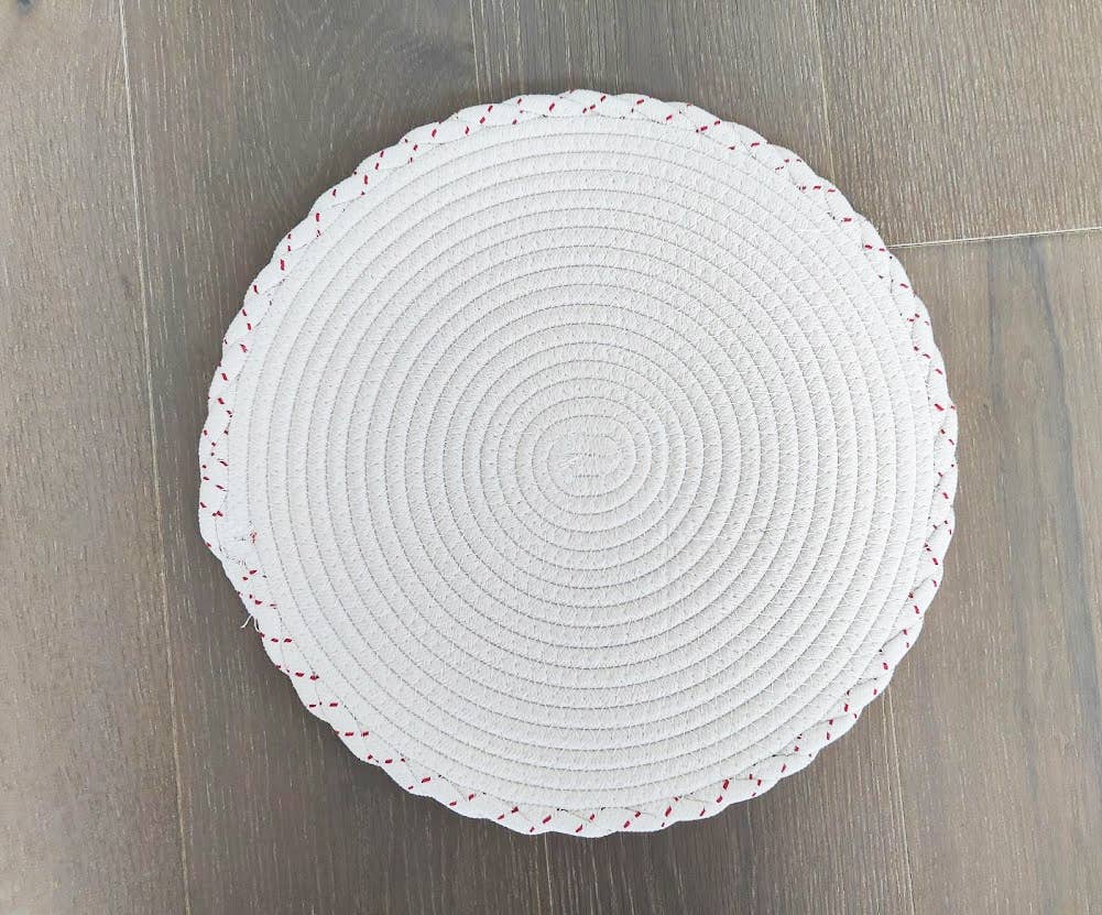 Fennco Styles - Wholesale Placemat - Christmas Design Woven 15" Placemat1