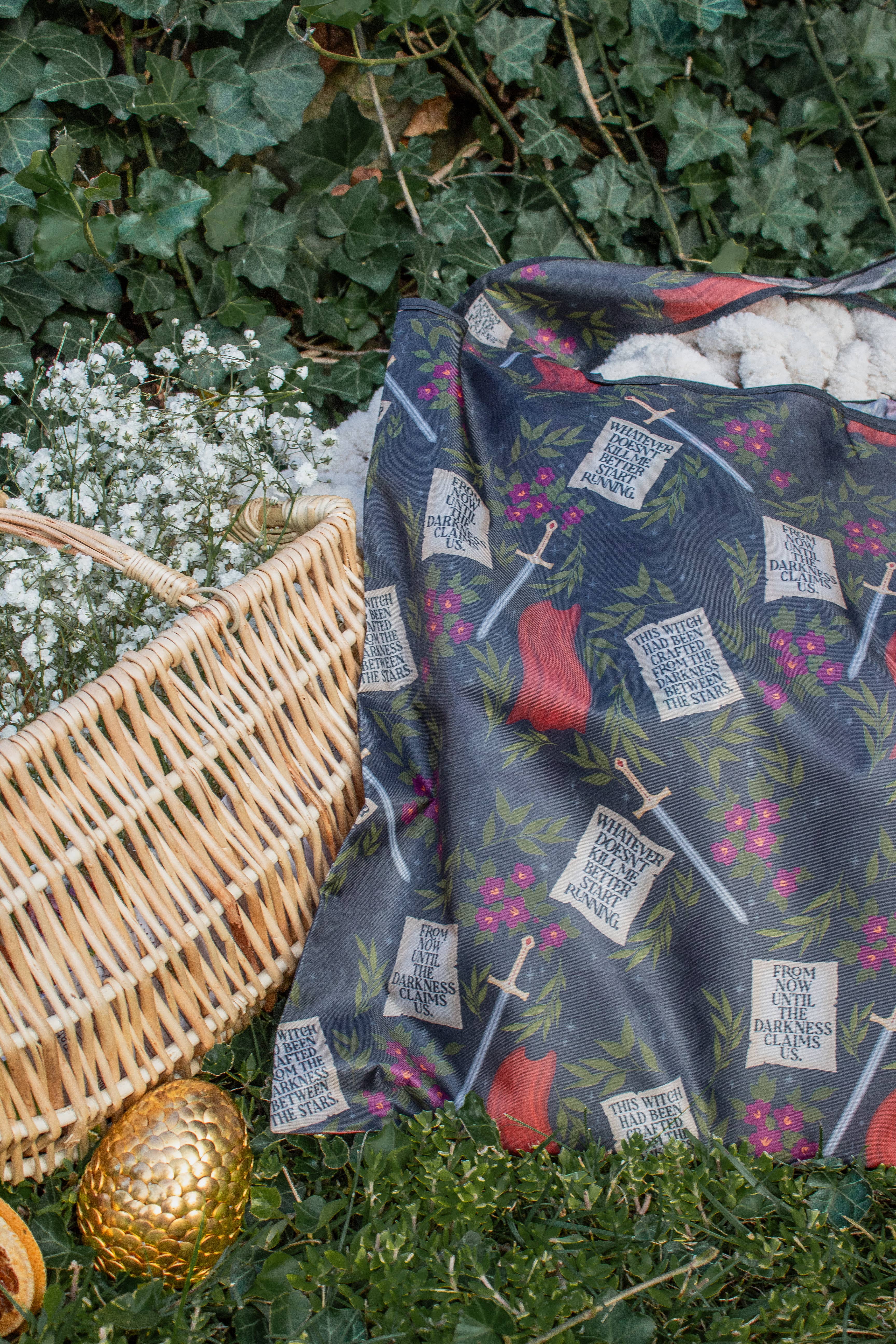 Meaggie Moos - Wholesale Grocery/Shopping Bag - Throne of Glass Manon | Reusable Bookish Grocery Tote Bag1