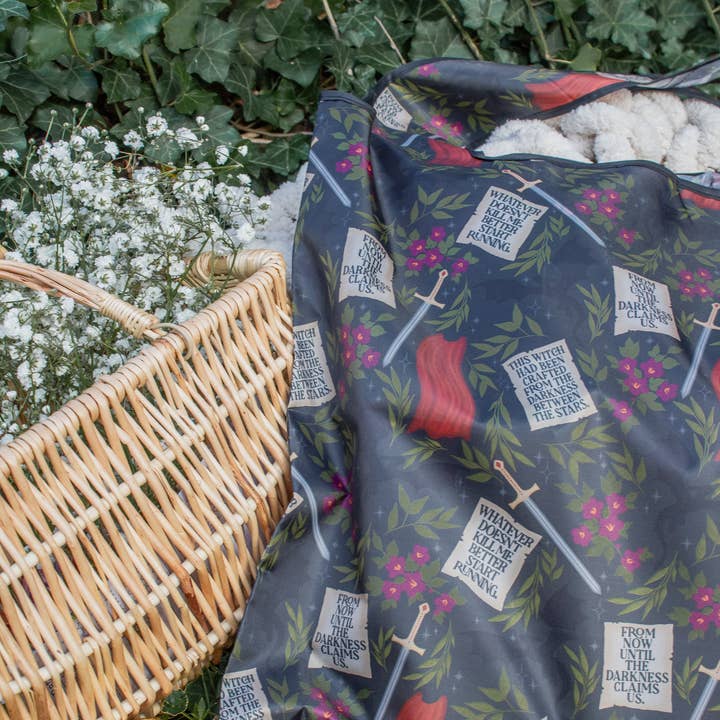 Meaggie Moos - Wholesale Grocery/Shopping Bag - Throne of Glass Manon | Reusable Bookish Grocery Tote Bag1