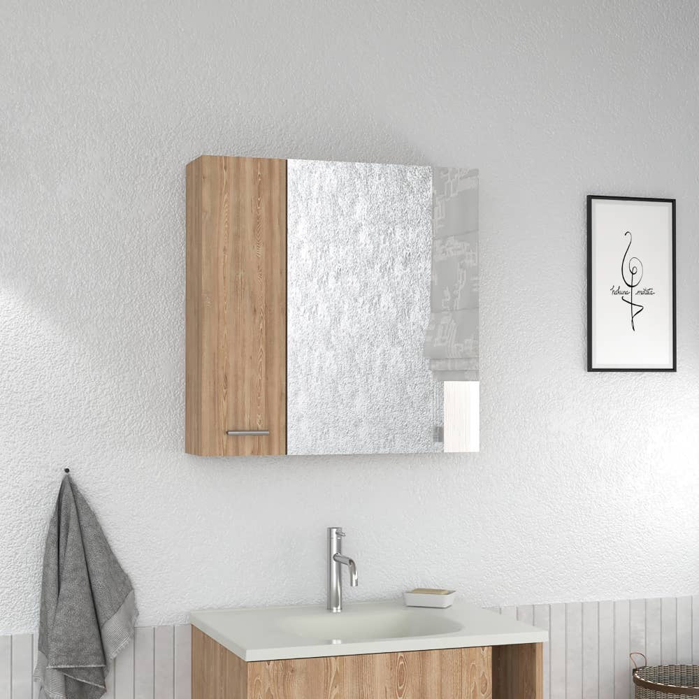 TuHome Concept - Wholesale Coffee Table - Barcelona mirrored bathroom cabinet with four shelves