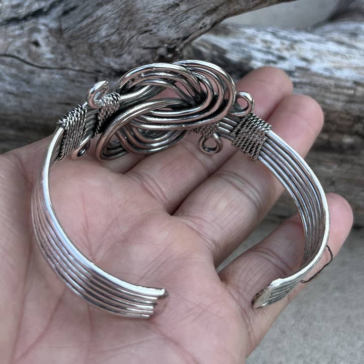 Lungta Imports - Wholesale Jewelry Set - Handcrafted Necklace Cuff Bracelet Set Vintage Boho Ethnic