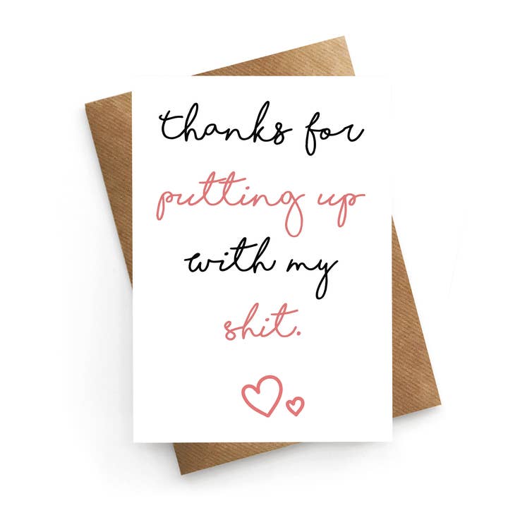 Putting Up With My Shit for wholesale by STUCK SHOP GIFTS