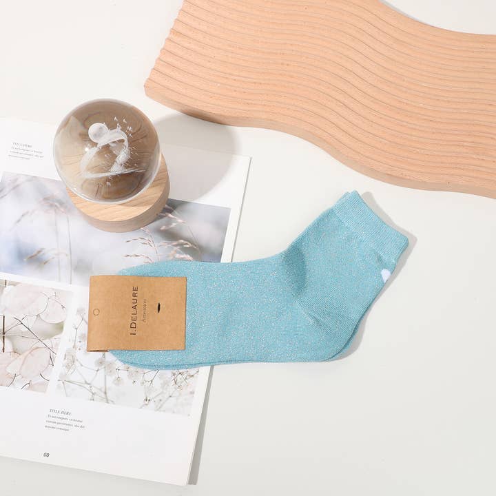 INES DELAURE - Wholesale Socks - Unisex - Heart socks, mid-high8