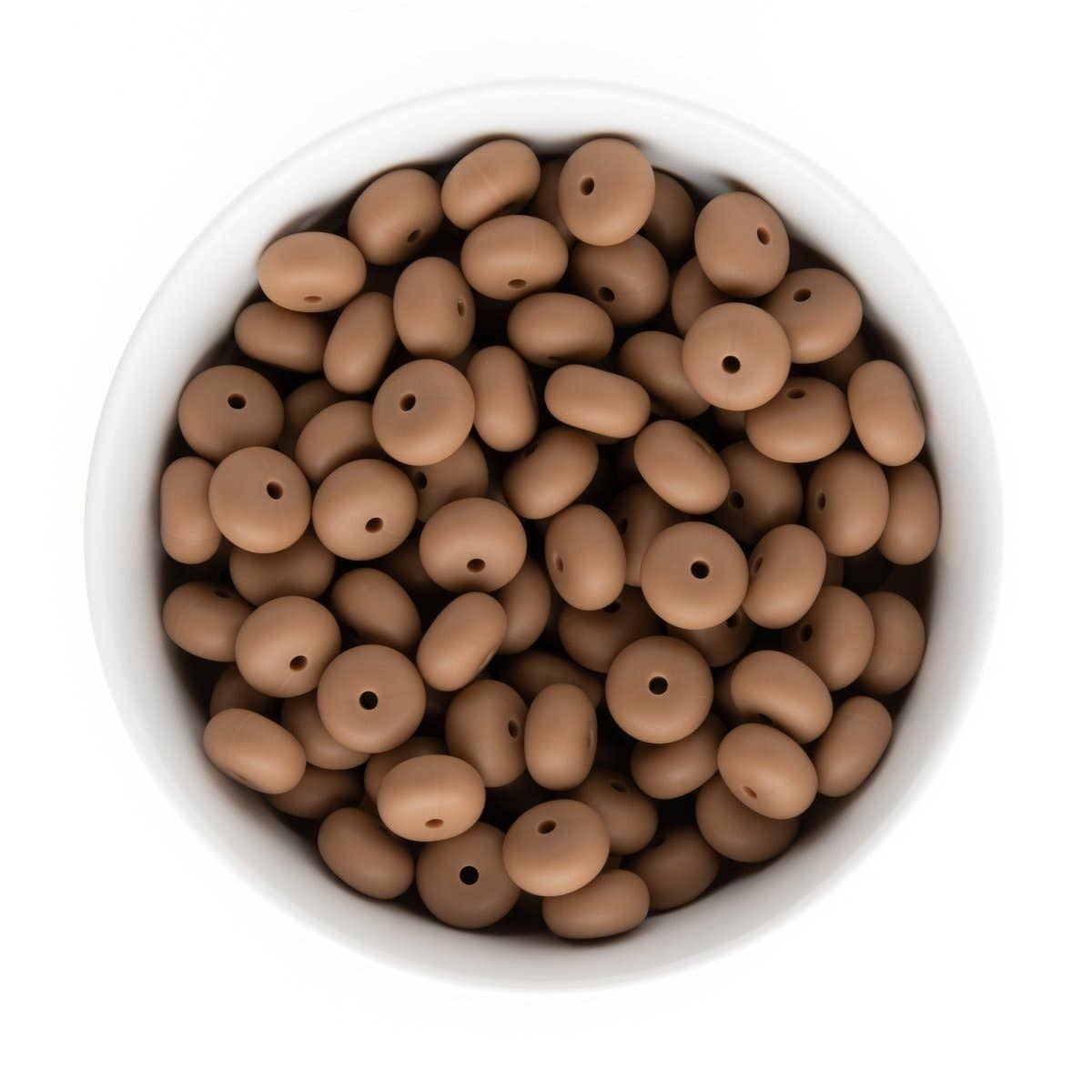 Cara & Co Silicone Craft Supply – wholesale Pärlor – 14 mm abacusformade silikonpärlor28