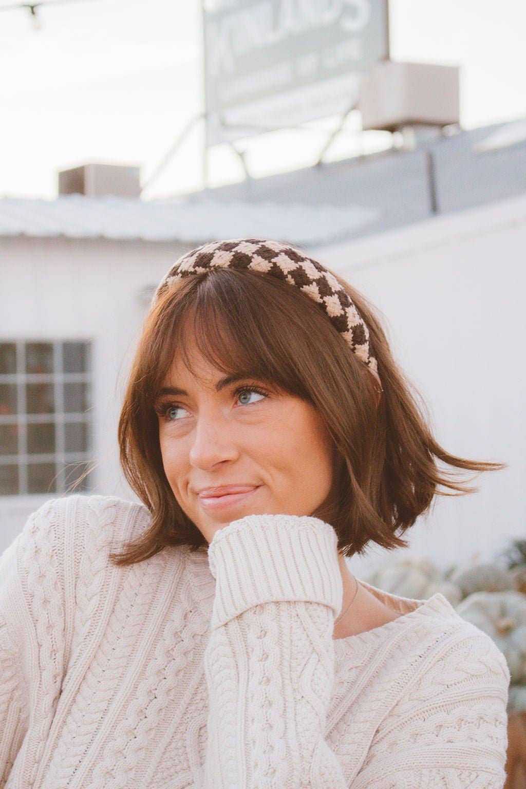 Shop Andi - Wholesale Fashion Headband - Women's - Autumn Quilt Hard Headband2